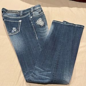Rock and Roll Low Rise Skinny Jeans